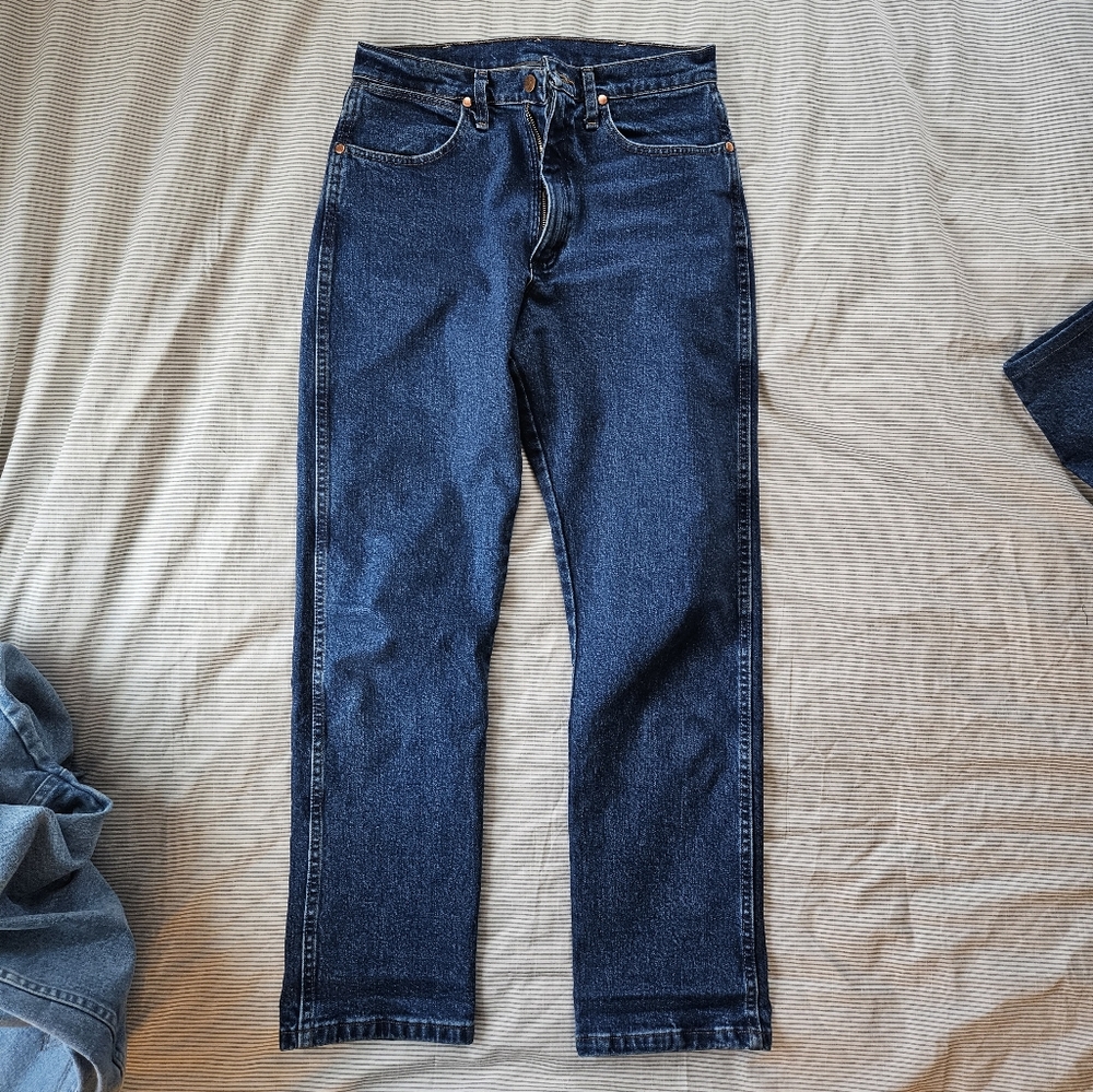 Wrangler cowboy cut jeans 7 x 30 or 27 waist